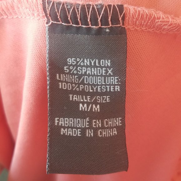 Women's Coral Summer Dress (Size M) - Picture 6 of 6